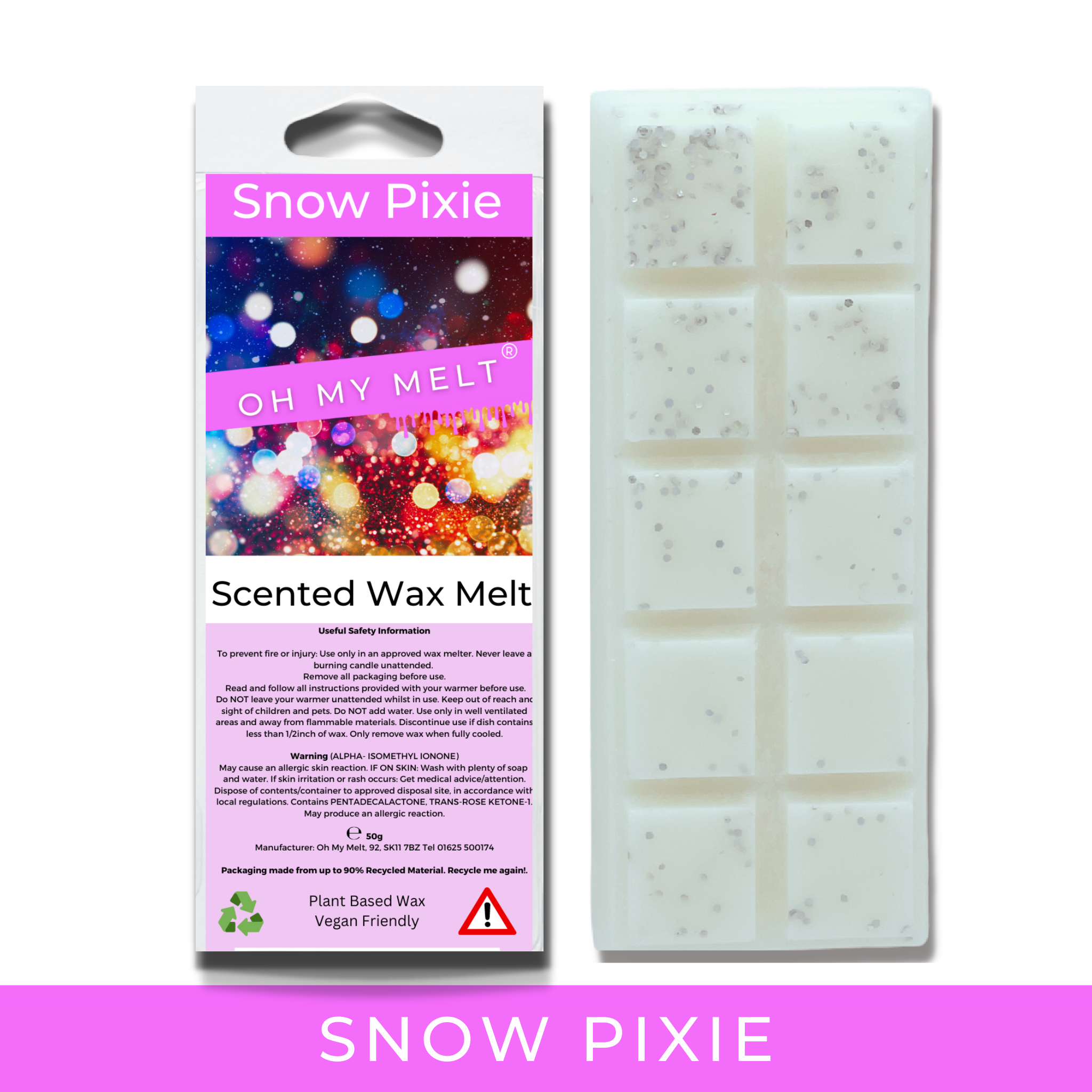 Snow Pixie Gel Wax Melt - Premium – Oh My Melt