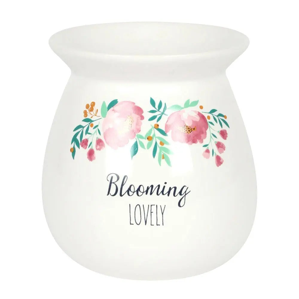 Large Blooming Lovely Wax Melt Burner - Oh My Melt