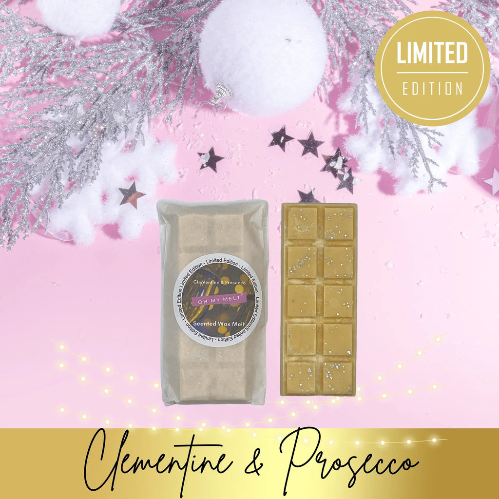 Clementine & Prosecco Wax Melt