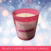 Black Cherry Scented Candle - Oh My Melt