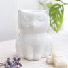 Shiny White Cat Wax Melt Burner - Oh My Melt