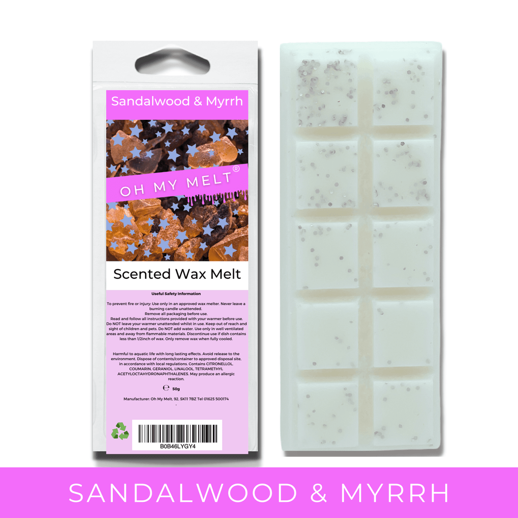 Sandalwood & Myrrh Wax Melt