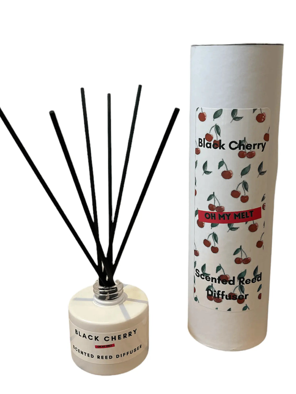 Black Cherry Reed Diffuser - Oh My Melt