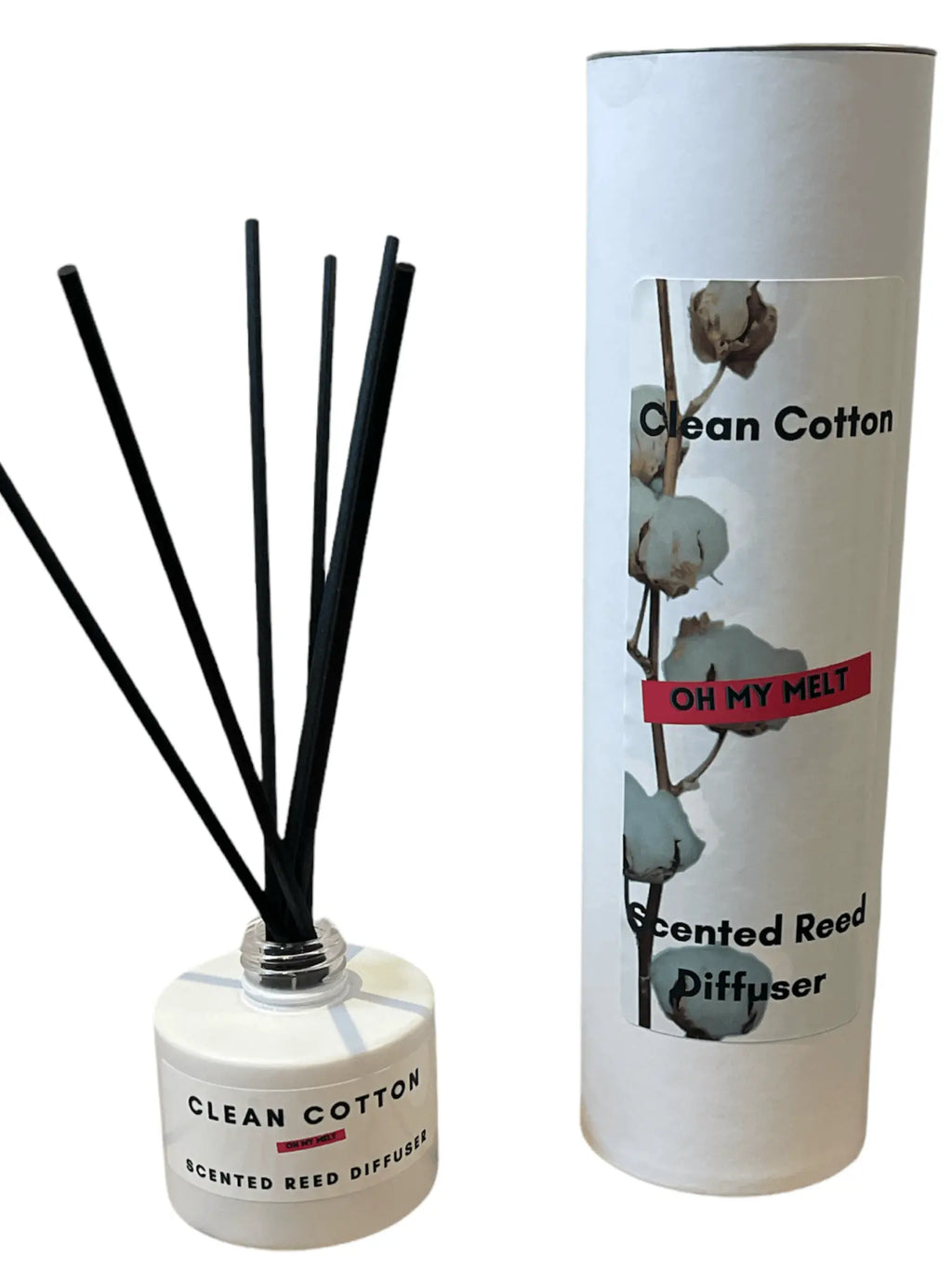 Clean Cotton Reed Diffuser - Oh My Melt