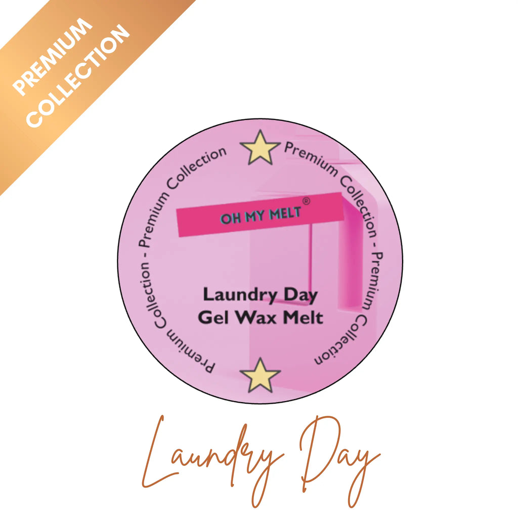 Laundry Day Gel Wax Melt - Premium - Oh My Melt