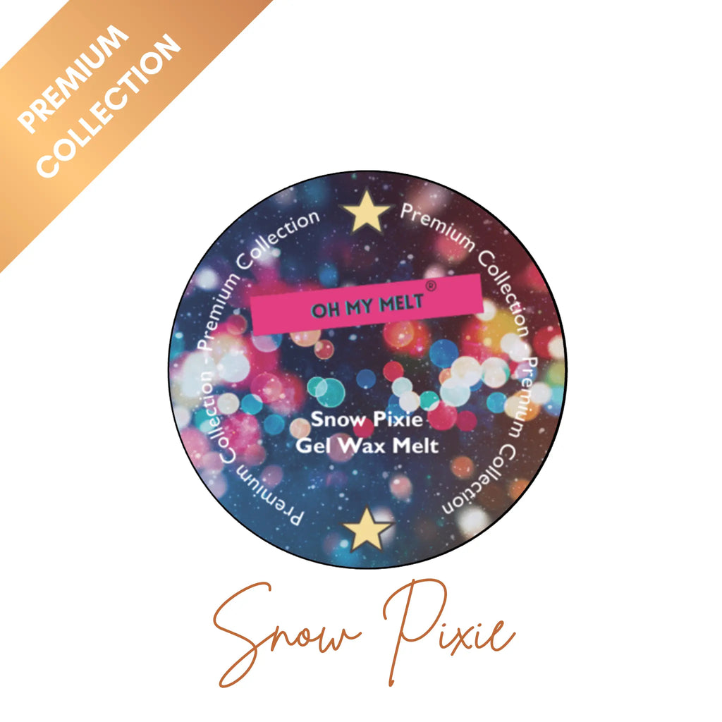 Snow Pixie Gel Wax Melt - Premium - Oh My Melt