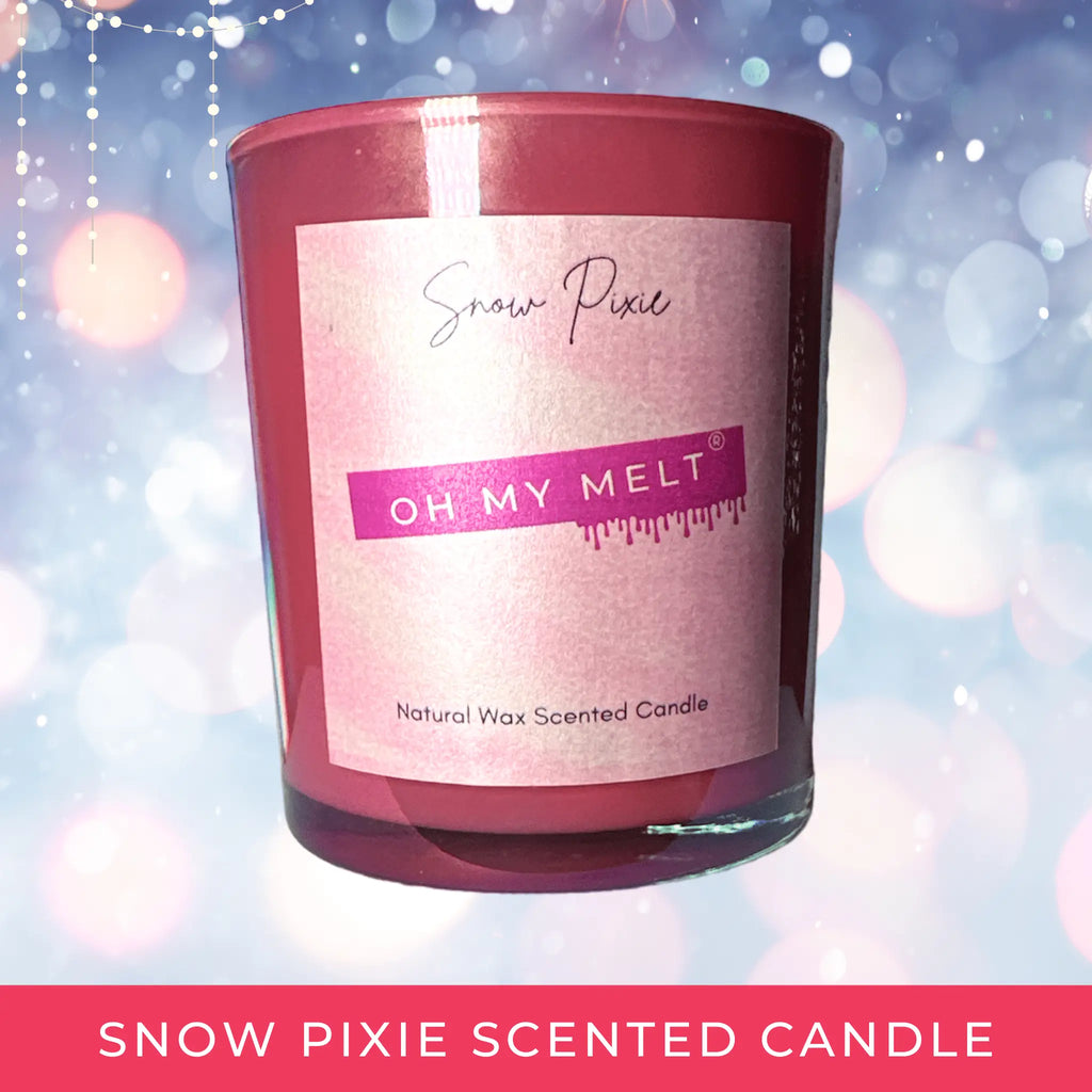 Snow Pixie Scented Candle - Oh My Melt