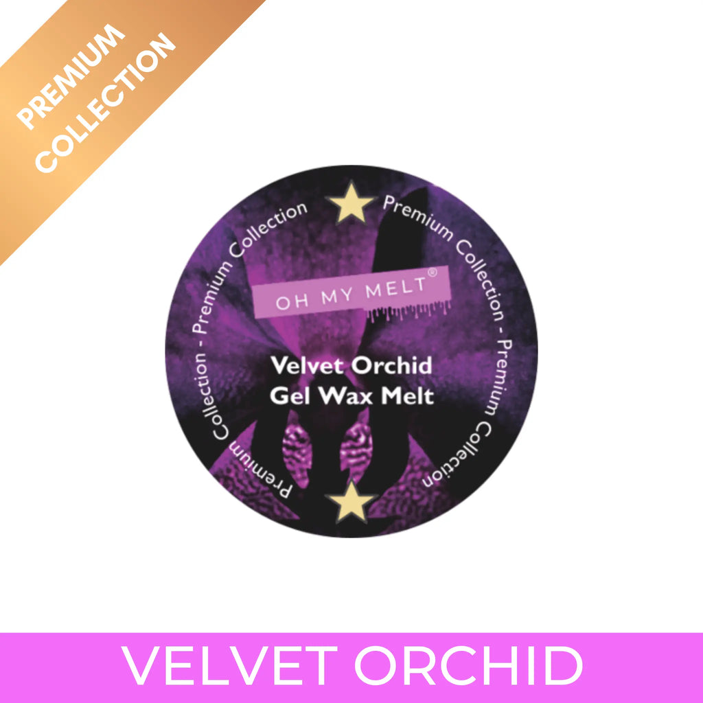 Velvet Orchid Gel Wax Melt - Premium - Oh My Melt